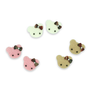 Milk x Soda Teddy Hair Clip ~ Asstd.