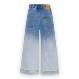 Molo Alyna Wide Leg Jeans 7-12 ~ Faded Blue Denim