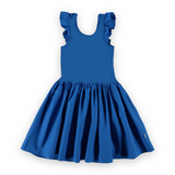 Molo Cloudia Flutter Sleeve Dress ~ Lapis Blue