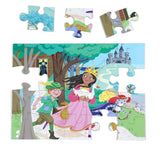 eeBoo Princess Adventure 20pc Puzzle