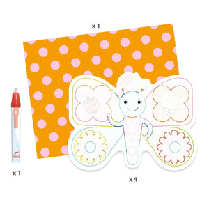 Djeco Animalo-Len Paint with Water Art Set