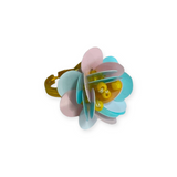 Gunner & Lux Flower Power Cotton Candy Adjustable Ring