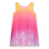 Billieblush Sleeveless Pleated Dress ~ Gradient Multi