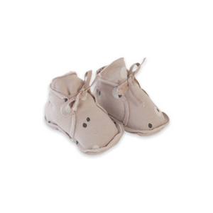 Babyclic Baby Booties ~ Spots/Pink