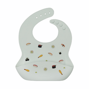 Loulou Lollipop Silicone Bib ~ Sushi