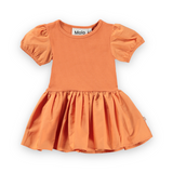 Molo Baby Caitlin Puff Sleeve Dress ~ Peach