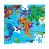 Mudpuppy Dinosaur World Geography Puzzle