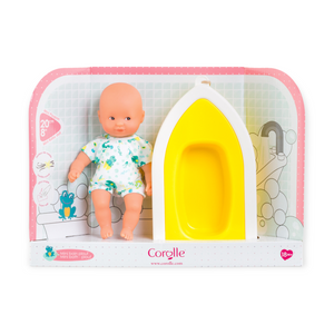 Corolle Mini Bath Plouf ~ Frog Print