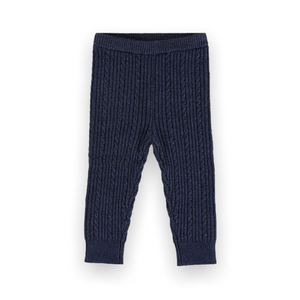 Mayoral Baby Girl Knit Leggings ~ Navy