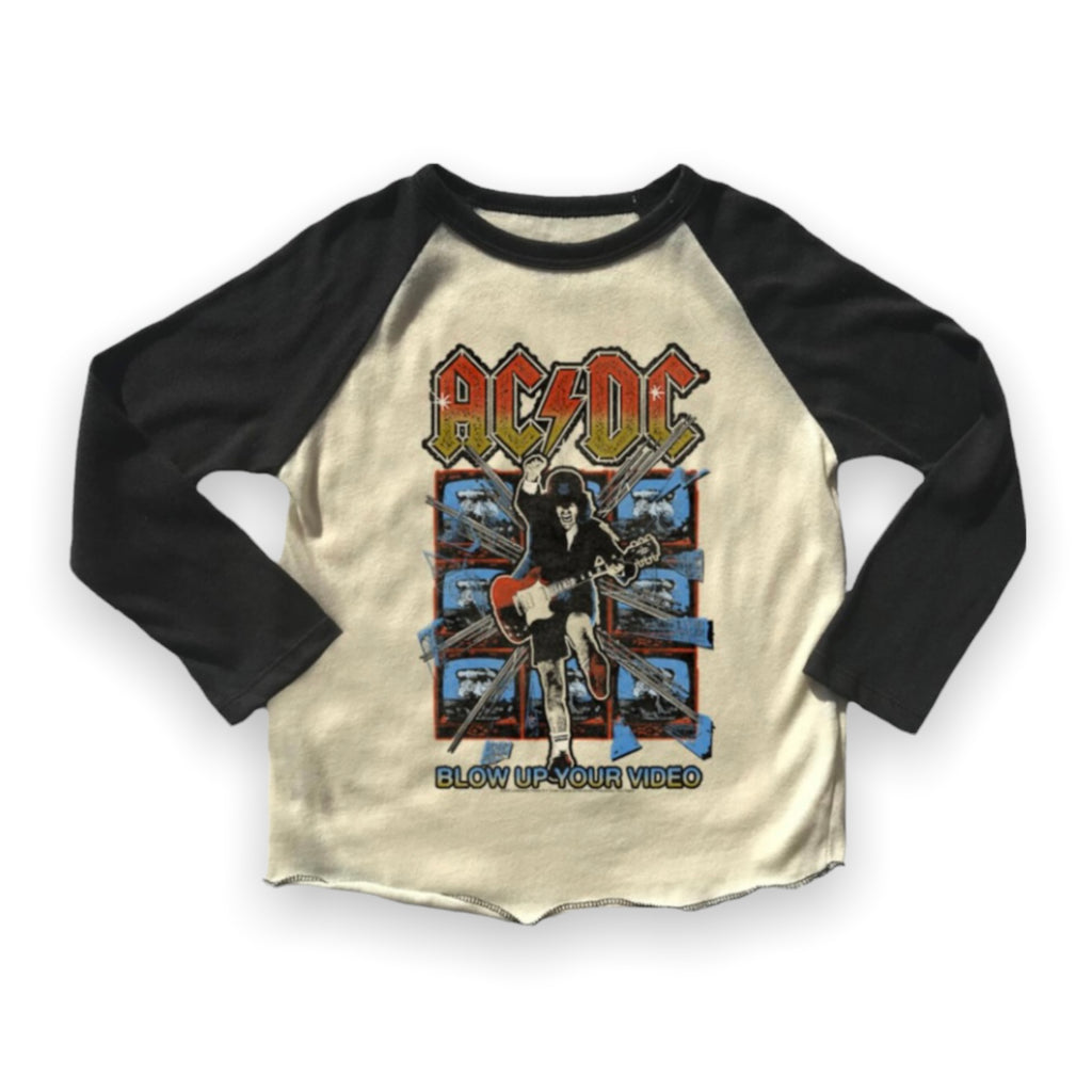 Rowdy Sprout l/s Raglan Tee ~ ACDC