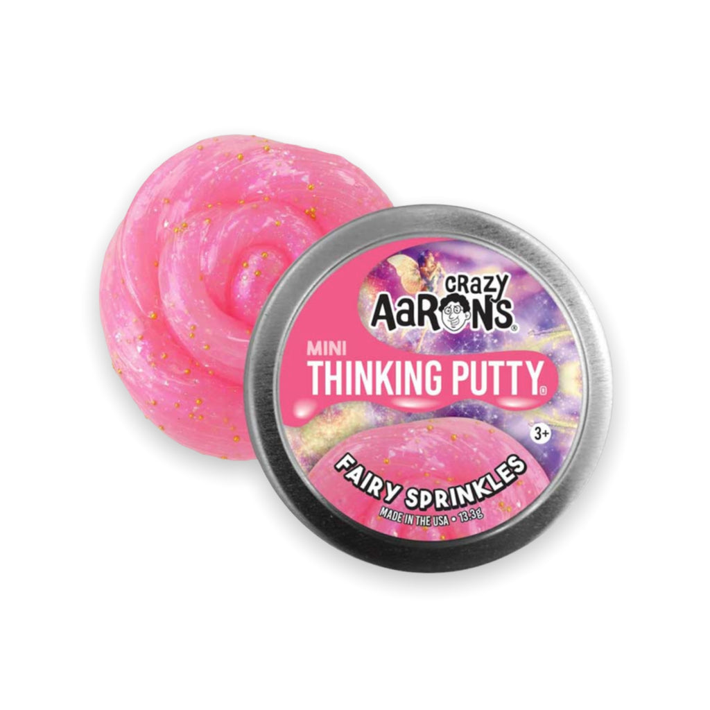 Crazy Aaron's Thinking Putty Mini Tin  ~ Fairy Sprinkles