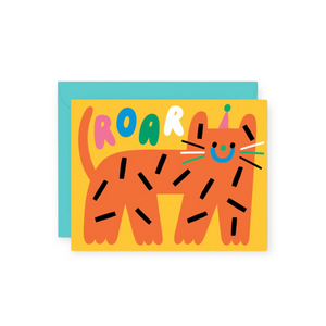 Wrap Roar Birthday Card