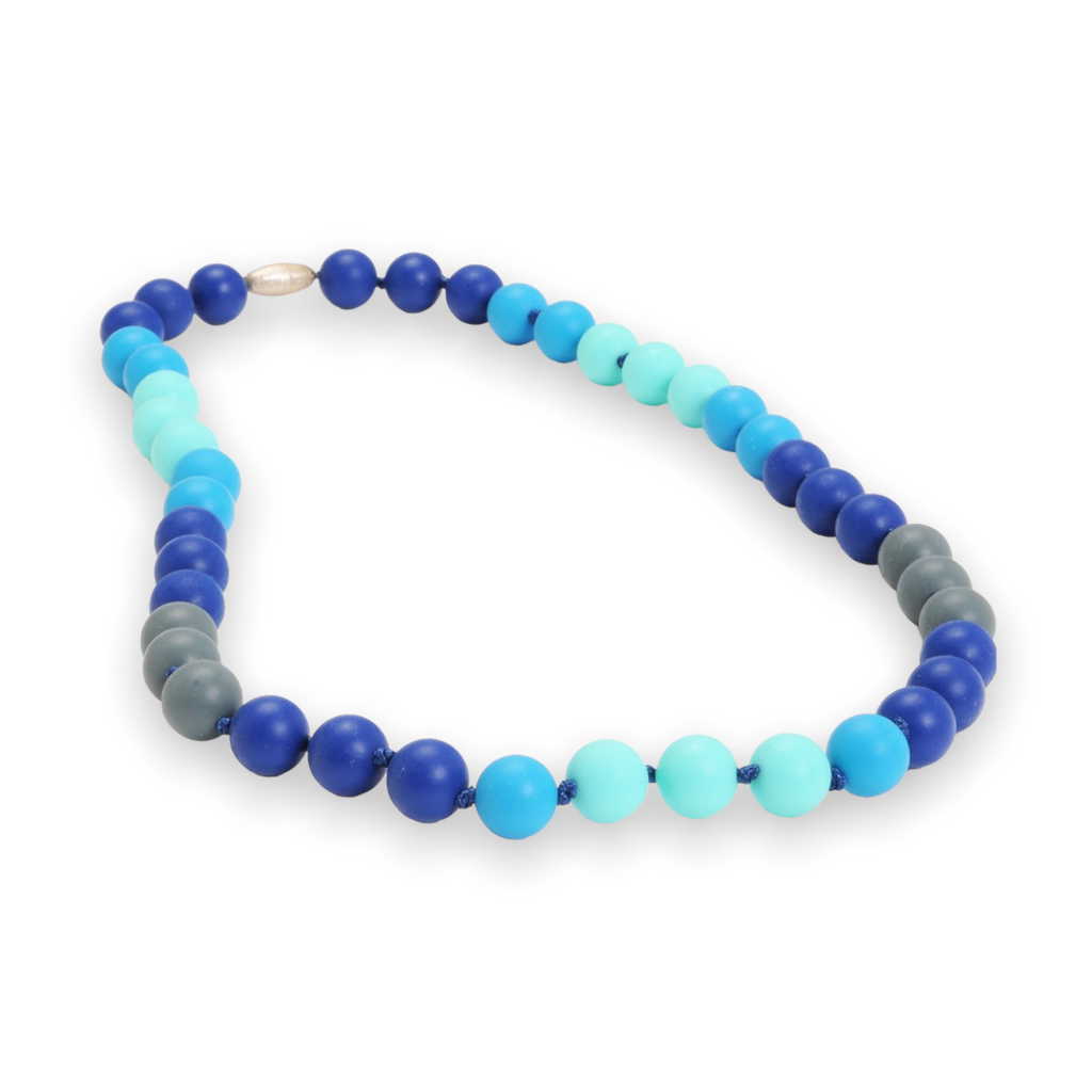 Chewbeads Bleeker Teething Necklace ~ Turquoise