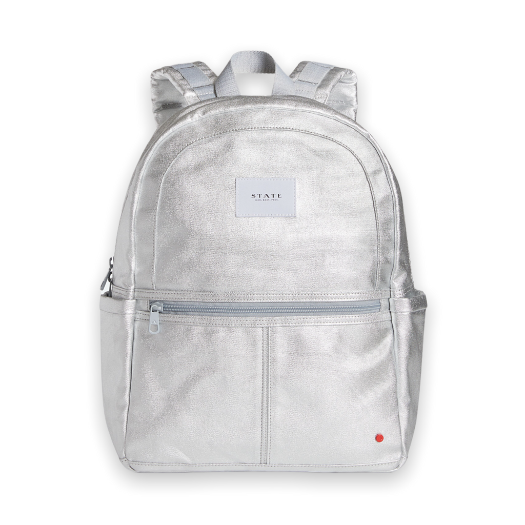 State Bags Kane Kids Backpack ~ Silver
