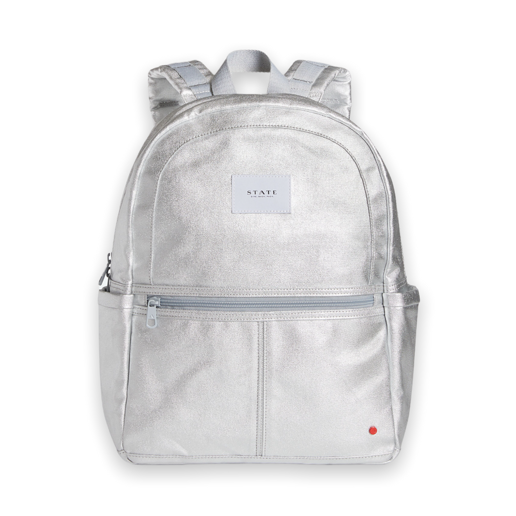 Silver backpack purse Clearance