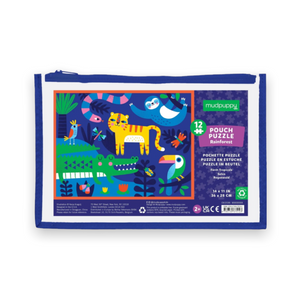 Mudpuppy Rainforest Pouch Puzzle