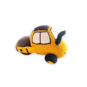 Estella Knit Baby Rattle ~ Roller Truck