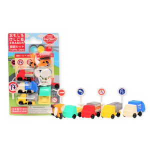 Bcmini Iwako Trucks Eraser Set
