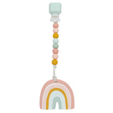 Loulou Lollipop Silicone Teether Gem Set ~ Pastel Rainbow