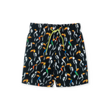 Appaman Boys Mid Length Swim Trunks ~ Toucan Jungle