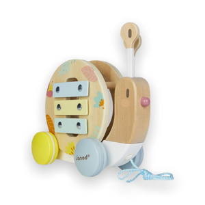 Janod Pure Pull-Along Snail
