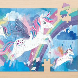 Mudpuppy Unicorn Magic 75pc Lenticular Puzzle