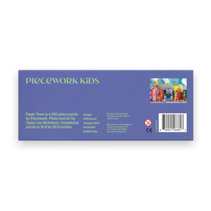 Piecework Paper Town 100pc Puzzle