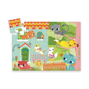 Djeco Pachat & His Friends Silhouette Puzzle