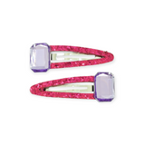 Milk x Soda Dia Gemstone Hair Clip Duo