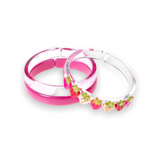 Lilies & Roses Bracelet Set ~ Strawberries