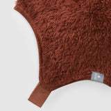 Snug Fuzzy Fleece Hat ~ Brick
