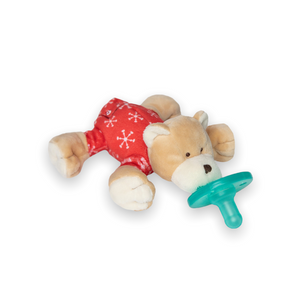 WubbaNub Red PJ Baby Bear