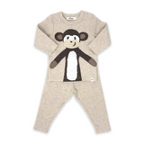 Oh Baby! Monkey 2pc Set ~ Sand/Brown