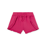 Mayoral Baby Girl Basic Ruffle Shorts ~ Orchid Pink