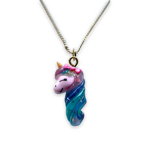 Sadie's Moon Beautiful Unicorn Necklace