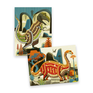 Djeco Dinosaurs Mosaics Craft Kit