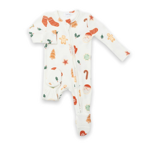 Angel Dear Thermal 2 Way Zipper Footie ~ Cookies