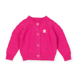 Rock Your Baby Knit Cardigan ~ Hot Pink