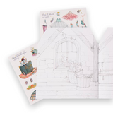 Moulin Roty Once Upon a Time Coloring & Sticker Book