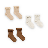 Rylee + Cru Baby Ruffle Socks 3pk