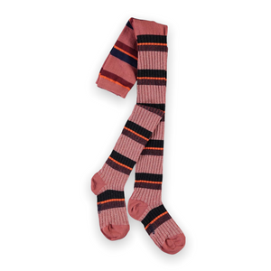 Molo Girls Stripy Tights ~ Desert Stripe
