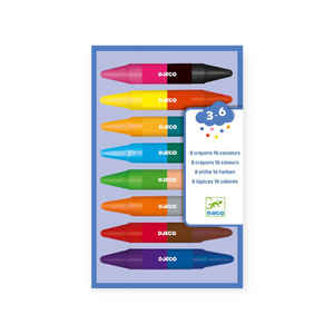 Djeco Twin Double Ended Crayons