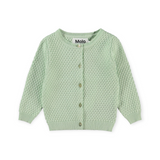 Molo Baby Goldie Knit Cardigan ~ Pale Pear