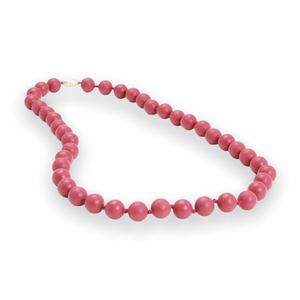 Chewbeads Jane Teething Necklace ~ Spiced Wine
